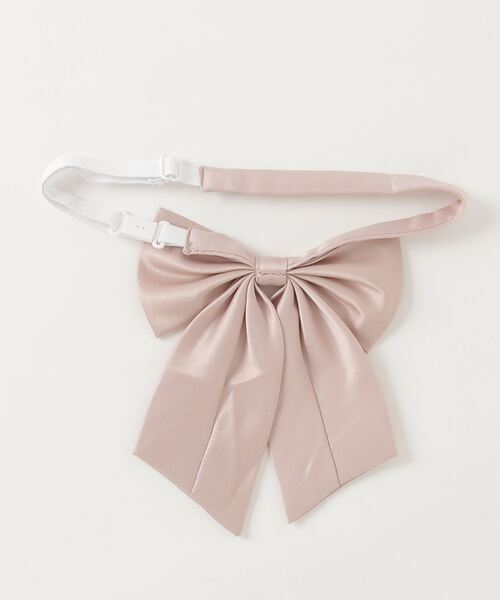 WEGO（ウィゴー）の「WEGO/無地スクールリボン（ネクタイ・レディース・ネイビー/ブラウン/ピンク/ワイン/ベージュ/グレー/ベージュ系その他/ブラック・FREE）」の14枚目の写真