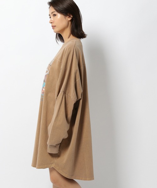 GOOD ROCK SPEED（グッドロックスピード）の「GOOD ROCK SPEED / イーグルロングスリーブカットソー（Tシャツ/カットソー・レディース・ブラック/ベージュ・フリー）」の18枚目の写真