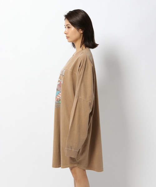 GOOD ROCK SPEED（グッドロックスピード）の「GOOD ROCK SPEED / イーグルロングスリーブカットソー（Tシャツ/カットソー・レディース・ブラック/ベージュ・フリー）」の16枚目の写真