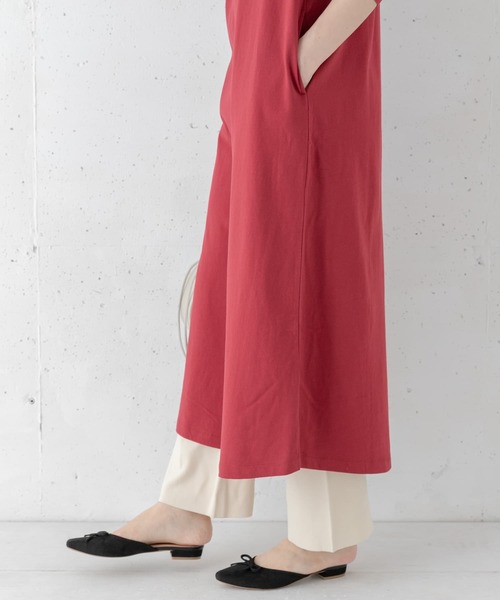 Champion(チャンピオン)の「『別注』Champion×Sonny Label フットボールロゴロングスリーブTシャツワンピース(ワンピース・レディース・ホワイト/ネイビー/バーガンディー・ONE)」の19枚目の写真