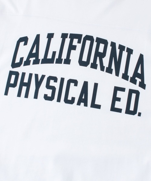 Champion(チャンピオン)の「『別注』Champion×Sonny Label フットボールロゴロングスリーブTシャツワンピース(ワンピース・レディース・ホワイト/ネイビー/バーガンディー・ONE)」の18枚目の写真