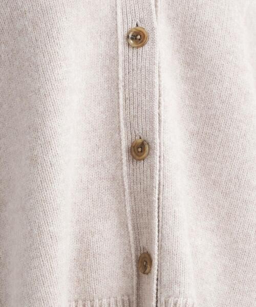 green label relaxing（グリーンレーベルリラクシング）の「SERENITY セレニティ Vネック ニット カーディガン（カーディガン/ボレロ・レディース・ターコイズブルー/ブラック/ピンク/ダークグレー/ベージュ・FREE）」の17枚目の写真