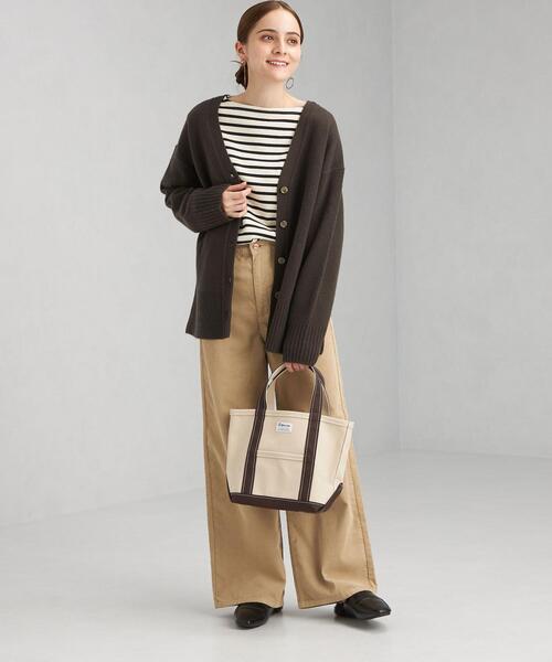 green label relaxing（グリーンレーベルリラクシング）の「SERENITY セレニティ Vネック ニット カーディガン（カーディガン/ボレロ・レディース・ターコイズブルー/ブラック/ピンク/ダークグレー/ベージュ・FREE）」の22枚目の写真