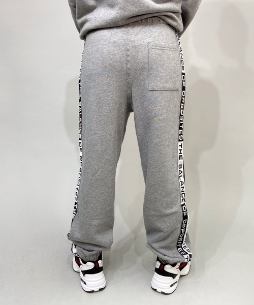 RVCA(ルーカ)の「RVCA/ルーカ ルーズシルエット ロゴサイドテープ柄スウェットパンツ/セットアップ対応 BB044-714(スウェットパンツ・レディース・ホワイト/ブラック/グレー・S/XS)」の10枚目の写真