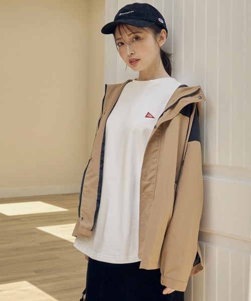 ikka（イッカ）の「撥水パッカブルマンパー（マウンテンパーカー・レディース・ベージュ/オリーブ/その他1・M/L）」の3枚目の写真