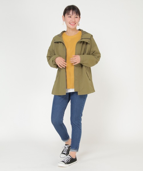 ikka（イッカ）の「撥水パッカブルマンパー（マウンテンパーカー・レディース・ベージュ/オリーブ/その他1・M/L）」の17枚目の写真