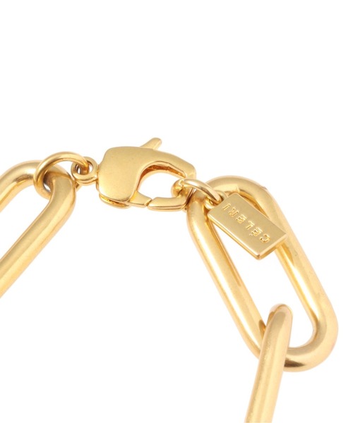 CELERI（セルリ）の「【CELERI/セルリ】 LONG LINK CABLE CHAIN ブレスレット（ブレスレット・レディース・ゴールド・FREE）」の3枚目の写真