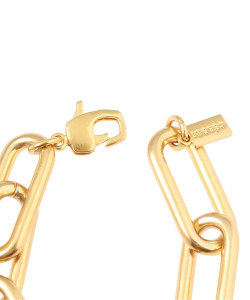 CELERI（セルリ）の「【CELERI/セルリ】 LONG LINK CABLE CHAIN ブレスレット（ブレスレット・レディース・ゴールド・FREE）」の4枚目の写真