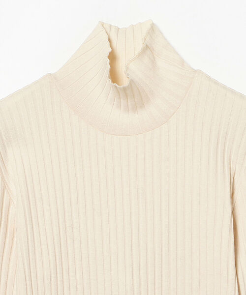 Ray BEAMS(レイビームス)の「RBS / リブ アーム フリル Tシャツ(Tシャツ/カットソー・レディース・ナチュラル/ブラック・ONE SIZE)」の15枚目の写真