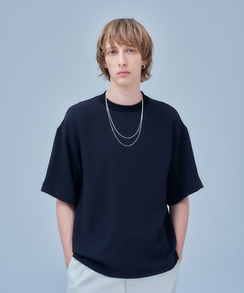 UNITED TOKYO（ユナイテッドトウキョウ）の「ドレープリラックスＴ（Tシャツ/カットソー・メンズ・ベージュ/ブラック/グレー・3/1/2/5）」の16枚目の写真