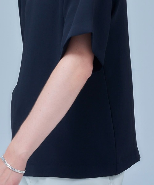 UNITED TOKYO（ユナイテッドトウキョウ）の「ドレープリラックスＴ（Tシャツ/カットソー・メンズ・ベージュ/ブラック/グレー・3/1/2/5）」の20枚目の写真