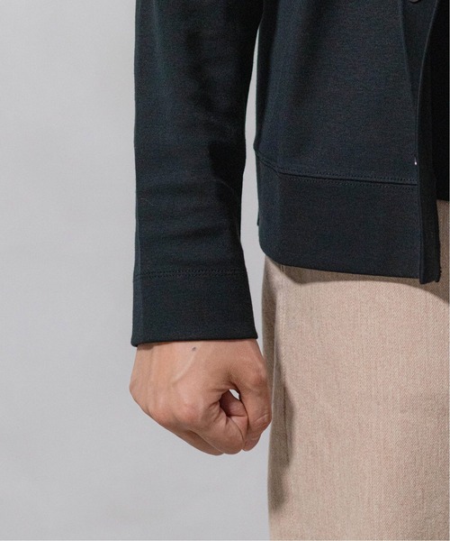 EDIFICE（エディフィス）の「シルキー コットン カーディガン（カーディガン/ボレロ・メンズ・サックスブルー/ホワイト/ベージュ/オレンジ/チャコールグレー/ブラック/ネイビー・LARGE/MEDIUM/SMALL）」の14枚目の写真