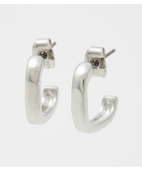 AZUL by moussy(アズールバイマウジー)の「SQUARE MINI EARRINGS/スクエアミニピアス(ピアス(両耳用)・レディース・ゴールド系その他/シルバー・FREE)」の10枚目の写真