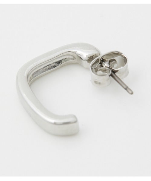 AZUL by moussy(アズールバイマウジー)の「SQUARE MINI EARRINGS/スクエアミニピアス(ピアス(両耳用)・レディース・ゴールド系その他/シルバー・FREE)」の12枚目の写真