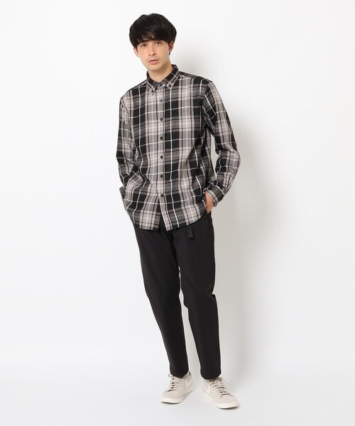 THE SHOP TK (ザ ショップ ティーケー )の「◆マウントネルチェックシャツ(シャツ/ブラウス・メンズ・ベージュ系1/ダークグリーン系1/ブラック系1・04/02/03)」の10枚目の写真