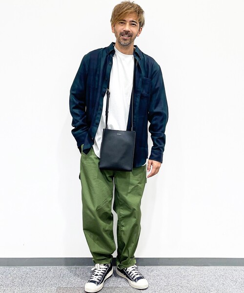 THE SHOP TK (ザ ショップ ティーケー )の「◆マウントネルチェックシャツ(シャツ/ブラウス・メンズ・ベージュ系1/ダークグリーン系1/ブラック系1・04/02/03)」の9枚目の写真