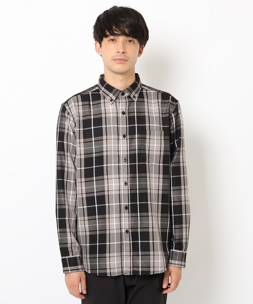 THE SHOP TK (ザ ショップ ティーケー )の「◆マウントネルチェックシャツ(シャツ/ブラウス・メンズ・ベージュ系1/ダークグリーン系1/ブラック系1・04/02/03)」の11枚目の写真