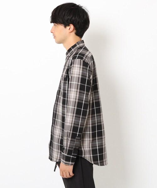 THE SHOP TK (ザ ショップ ティーケー )の「◆マウントネルチェックシャツ(シャツ/ブラウス・メンズ・ベージュ系1/ダークグリーン系1/ブラック系1・04/02/03)」の8枚目の写真