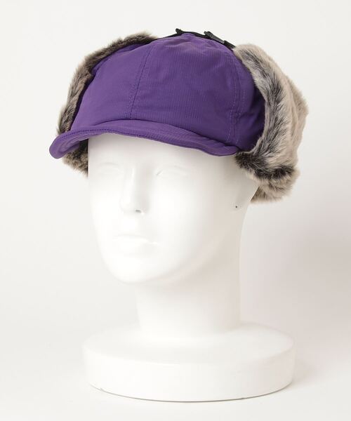 Basiquenti（ベーシックエンティ）の「【Basiquenti】Nylon Ripstop Flap Cap BCL-N90468（キャップ・メンズ・ブラック/オリーブ/ネイビー/パープル・FREE）」の7枚目の写真