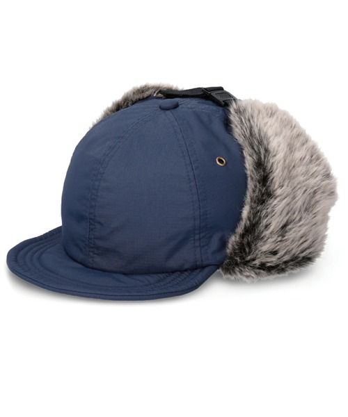 Basiquenti（ベーシックエンティ）の「【Basiquenti】Nylon Ripstop Flap Cap BCL-N90468（キャップ・メンズ・ブラック/オリーブ/ネイビー/パープル・FREE）」の14枚目の写真