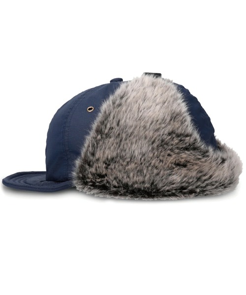 Basiquenti（ベーシックエンティ）の「【Basiquenti】Nylon Ripstop Flap Cap BCL-N90468（キャップ・メンズ・ブラック/オリーブ/ネイビー/パープル・FREE）」の13枚目の写真