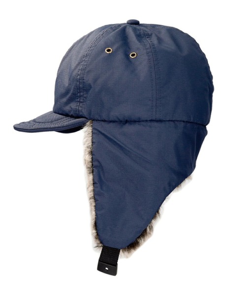 Basiquenti（ベーシックエンティ）の「【Basiquenti】Nylon Ripstop Flap Cap BCL-N90468（キャップ・メンズ・ブラック/オリーブ/ネイビー/パープル・FREE）」の12枚目の写真