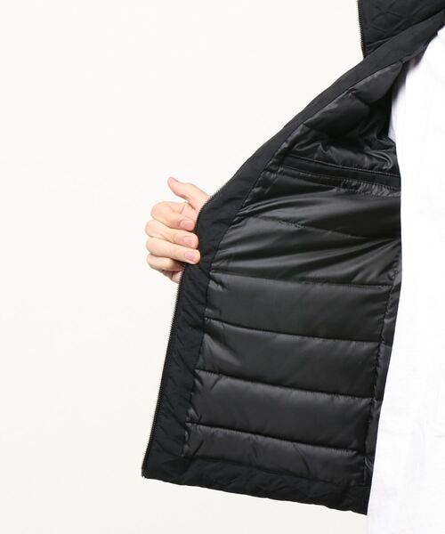 TETE HOMME（テットオム）の「ディポックスタンドカラーダウンブルゾン（ダウンジャケット/コート・メンズ・ブラック・LARGE/X-LARGE/MEDIUM）」の4枚目の写真