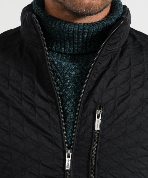 TETE HOMME（テットオム）の「ディポックスタンドカラーダウンブルゾン（ダウンジャケット/コート・メンズ・ブラック・LARGE/X-LARGE/MEDIUM）」の10枚目の写真