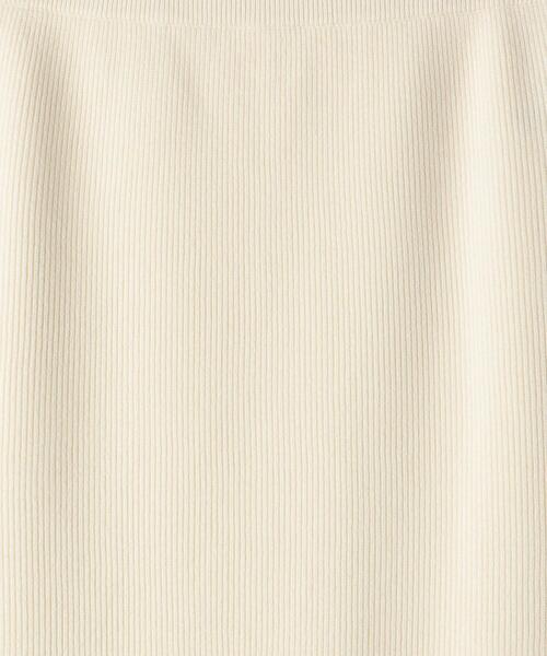 green label relaxing（グリーンレーベルリラクシング）の「リブ カーディガン + スカート セット -ウォッシャブル-（ワンピース・レディース・オフホワイト/ネイビー/モカ・FREE）」の13枚目の写真