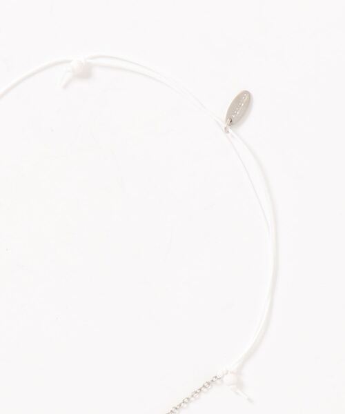 Plantation（プランテーション）の「(S)オブジェアクセサリー（ネックレス・レディース・ホワイト/ネイビー・FREE）」の3枚目の写真