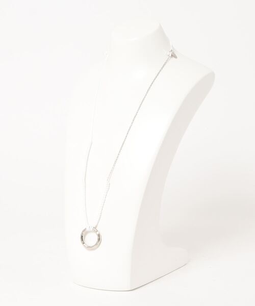 Plantation（プランテーション）の「(S)オブジェアクセサリー（ネックレス・レディース・ホワイト/ネイビー・FREE）」の4枚目の写真