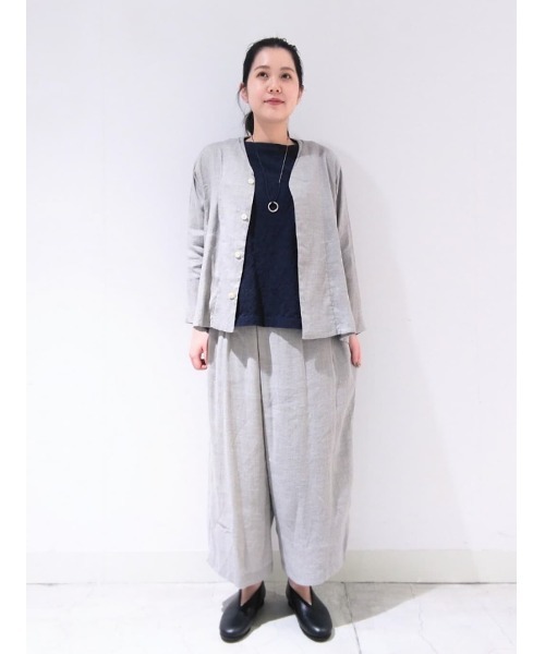 Plantation（プランテーション）の「(S)オブジェアクセサリー（ネックレス・レディース・ホワイト/ネイビー・FREE）」の6枚目の写真