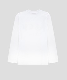 ★送料・関税込★MSGM★ブラッシュドロゴ長袖Tシャツ★ ☆【MSGM】 ブラッシュド ロゴ 長袖 Tシャツ☆BLACK☆ (MSGM/T