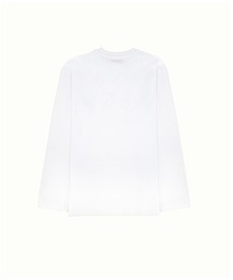 送料・関税込【MSGM】MSGM ロンT ブラッシュロゴ 長袖 Tシャツ MSGM】 【「TheMwave」モノグラムパッチ ロングスリーブTシャツ