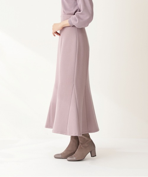 PROPORTION BODY DRESSING(プロポーションボディドレッシング)の「ダンボールニットマーメイドスカート / 1211220510(スカート・レディース・ピンク/ブラウン・MEDIUM/SMALL)」の6枚目の写真