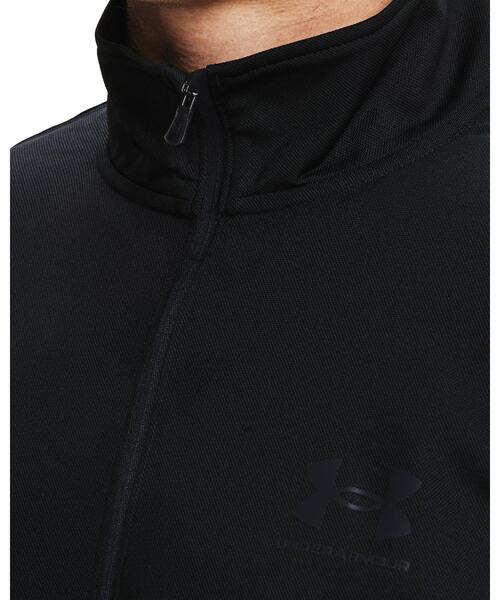 UNDER ARMOUR（アンダーアーマー）の「UAピケ トラックジャケット（トレーニング/メンズ）（その他アウター・メンズ・ネイビー×ホワイト/ブラック/グレー・S/XL/M/3XL/L/XXL）」の8枚目の写真