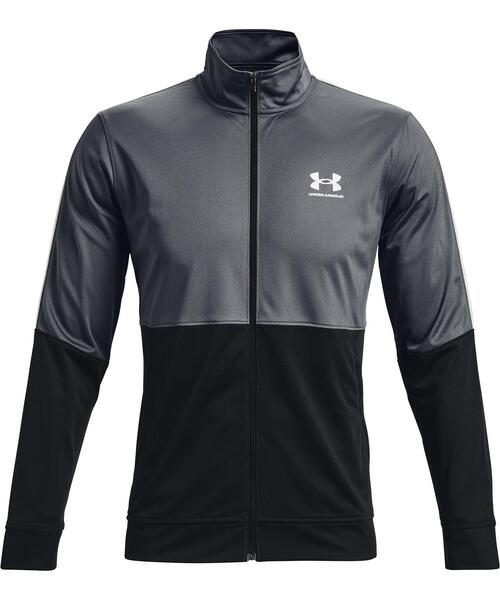 UNDER ARMOUR（アンダーアーマー）の「UAピケ トラックジャケット（トレーニング/メンズ）（その他アウター・メンズ・ネイビー×ホワイト/ブラック/グレー・S/XL/M/3XL/L/XXL）」の11枚目の写真