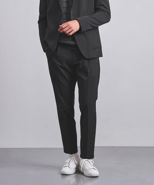 UNITED ARROWS（ユナイテッドアローズ）の「＜UNITED ARROWS "COZY"＞ ファンクション ドビー ハーフギャザー イージーパンツ（その他パンツ・メンズ・ネイビー/ダークグレー・S/M/L/XL）」の6枚目の写真