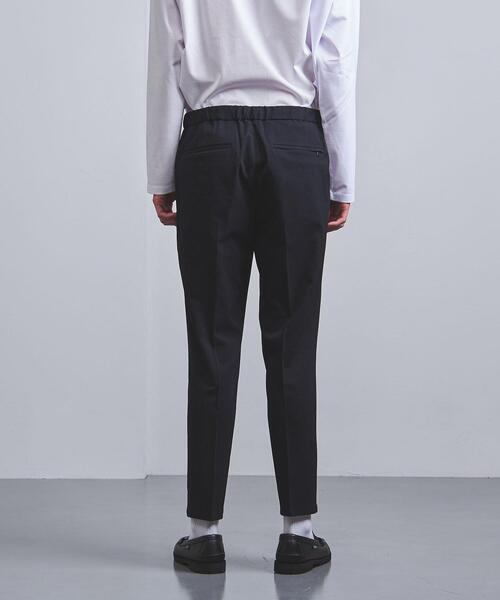 UNITED ARROWS（ユナイテッドアローズ）の「＜UNITED ARROWS "COZY"＞ ファンクション ドビー ハーフギャザー イージーパンツ（その他パンツ・メンズ・ネイビー/ダークグレー・S/M/L/XL）」の17枚目の写真