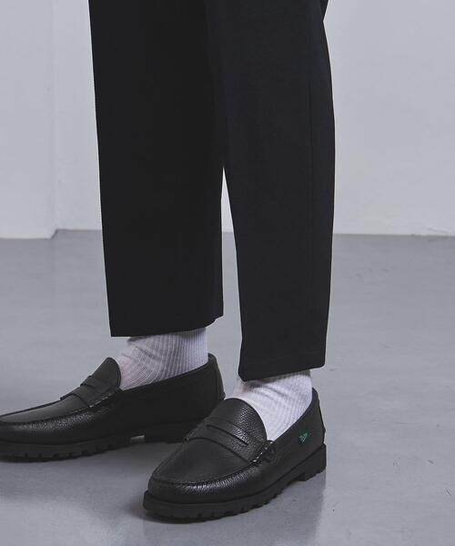 UNITED ARROWS（ユナイテッドアローズ）の「＜UNITED ARROWS "COZY"＞ ファンクション ドビー ハーフギャザー イージーパンツ（その他パンツ・メンズ・ネイビー/ダークグレー・S/M/L/XL）」の18枚目の写真