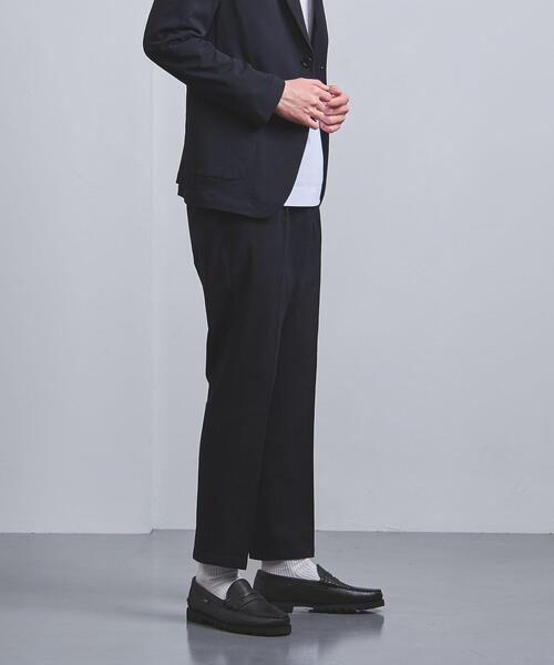UNITED ARROWS（ユナイテッドアローズ）の「＜UNITED ARROWS "COZY"＞ ファンクション ドビー ハーフギャザー イージーパンツ（その他パンツ・メンズ・ネイビー/ダークグレー・S/M/L/XL）」の19枚目の写真