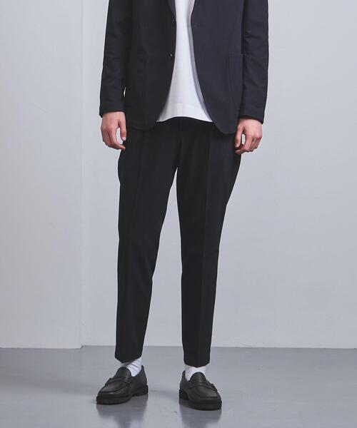 UNITED ARROWS（ユナイテッドアローズ）の「＜UNITED ARROWS "COZY"＞ ファンクション ドビー ハーフギャザー イージーパンツ（その他パンツ・メンズ・ネイビー/ダークグレー・S/M/L/XL）」の20枚目の写真