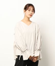 KOBE LETTUCE | バックプリーツキャンディスリーブブラウス[C5732](シャツ/ブラウス)