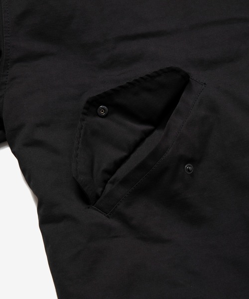 rehacer(レアセル)の「rehacer : Wide Short Military Blouson / ワイドショートミリタリージャケット(ミリタリージャケット・メンズ・ブラック/ネイビー・MEDIUM/LARGE/X-LARGE/SMALL)」の10枚目の写真
