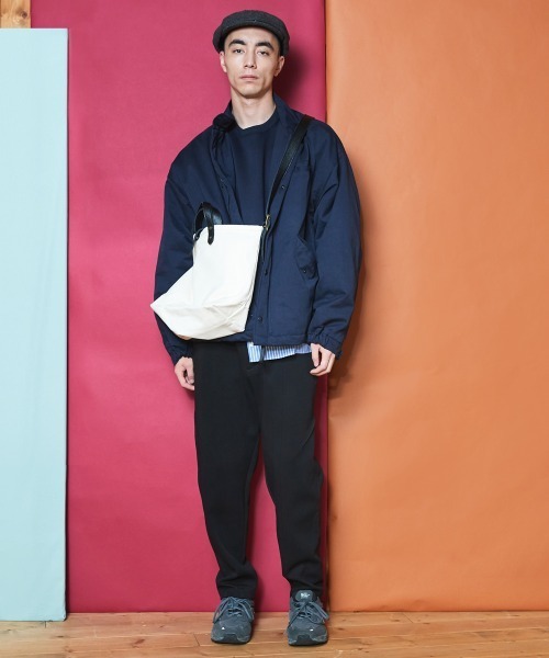 rehacer(レアセル)の「rehacer : Wide Short Military Blouson / ワイドショートミリタリージャケット(ミリタリージャケット・メンズ・ブラック/ネイビー・MEDIUM/LARGE/X-LARGE/SMALL)」の12枚目の写真