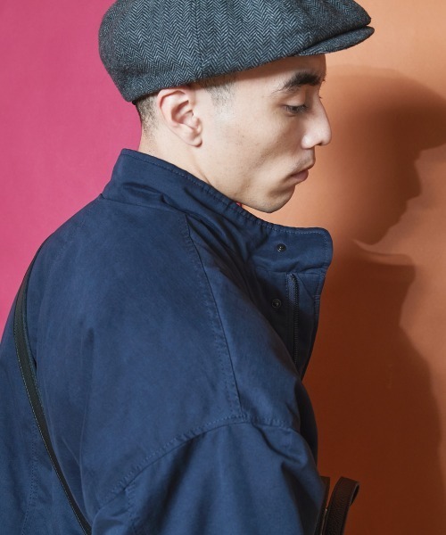 rehacer(レアセル)の「rehacer : Wide Short Military Blouson / ワイドショートミリタリージャケット(ミリタリージャケット・メンズ・ブラック/ネイビー・MEDIUM/LARGE/X-LARGE/SMALL)」の13枚目の写真