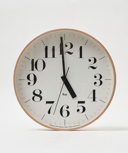 collex（コレックス）の「【LEMNOS/レムノス】RIKI CLOCK RC 電波時計 30.5cm（掛け時計・レディース・その他・フリー）」の4枚目の写真