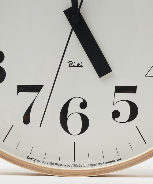 collex（コレックス）の「【LEMNOS/レムノス】RIKI CLOCK RC 電波時計 30.5cm（掛け時計・レディース・その他・フリー）」の8枚目の写真