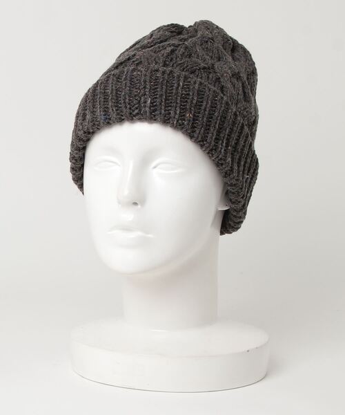 FUNALIVE(ファンアライブ)の「NAKASHIMA SELECT ケーブルネップワッチ(ニットキャップ/ビーニー・メンズ・ブラウン/ベージュ/ワイン/ネイビー/グレー/ブラック/ホワイト・FREE)」の19枚目の写真