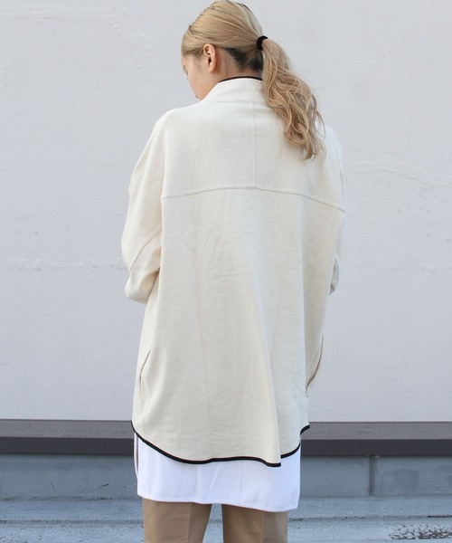 Tieasy（ティージー）の「TIEASY×KAVU/ティージー×カブー　スローシャツ　THROW SHIRT（Tシャツ/カットソー・メンズ・ブルー/ナチュラル/キャメル・L/M）」の20枚目の写真